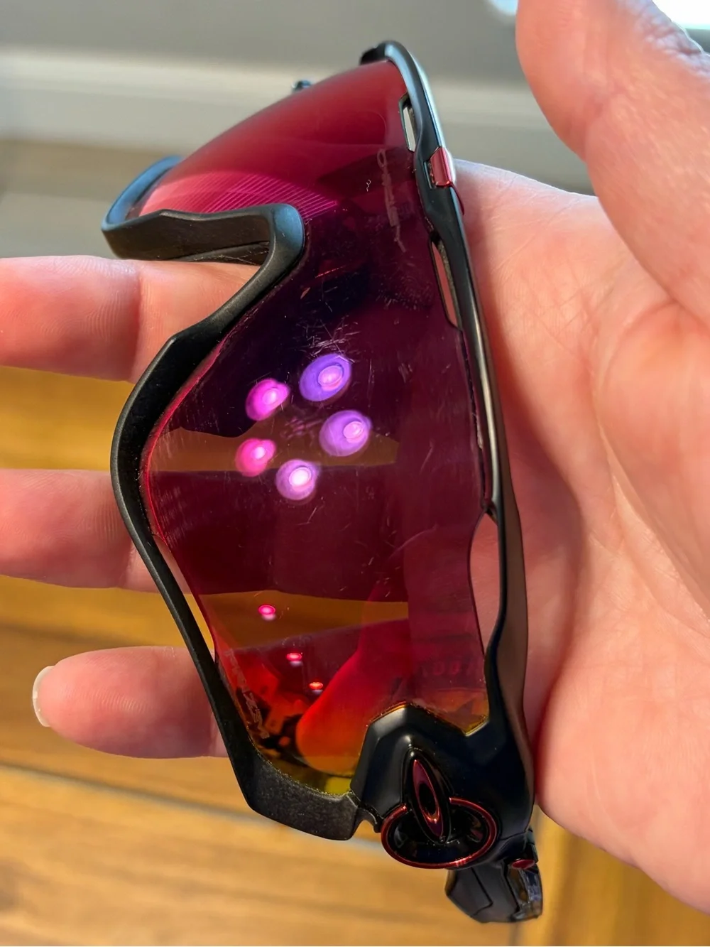 Oakley Jawbreaker Prizm Sport with Red Lenses